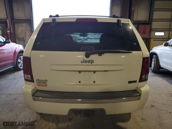2007 Jeep Grand Cherokee Limited with VIN 1J8HR58P47C648997, listed as a Copart auction lot 85157514 with 118,366 mi miles and Salvage Title. Bid and sale history available at carsss.com. Image 6.