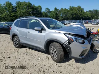 2019 Subaru Forester Premium with VIN JF2SKAEC4KH590561, listed as a Copart auction lot 62214145 with 48,496 mi miles and Salvage title. Bid and sale history available at DreamBid. Image 4.