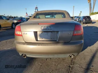 2004 Audi A4 3.0L with VIN WAUAT48H24K001168, listed as a Copart auction lot 88371355 with 116,889 mi miles and Salvage Title. Bid and sale history available at carsss.com. Image 6.