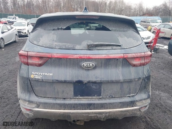 2020 Kia Sportage LX with VIN KNDPMCAC5L7771840, listed as a IAAI auction lot 41564975 with 50,555 mi miles. Bid and sale history available at carsss.com. Image 16.