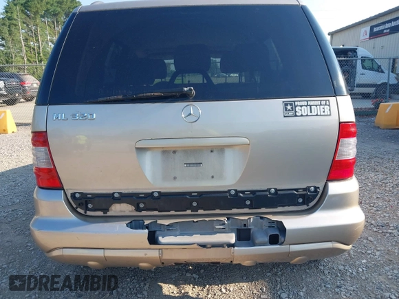 2003 Mercedes-Benz M 320 with VIN 4JGAB54E33A387607, listed as a IAAI auction lot 42655574 with 206,460 mi miles and . Bid and sale history available at DreamBid. Image 6.