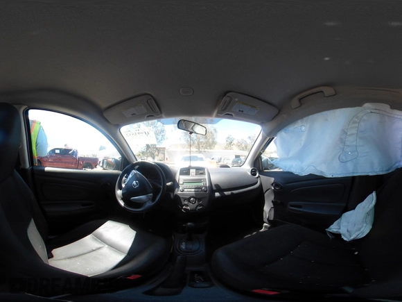 2016 Nissan Versa SV with VIN 3N1CN7AP3GL855973, listed as a IAAI auction lot 41993552 with 75,351 mi miles. Bid and sale history available at carsss.com. Image 18.