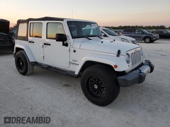 2017 Jeep Wrangler Unlimited Sahara with VIN 1C4BJWEG4HL701813, listed as a Copart auction lot 84496424 with 49,858 mi miles and Salvage title. Bid and sale history available at DreamBid. Image 4.