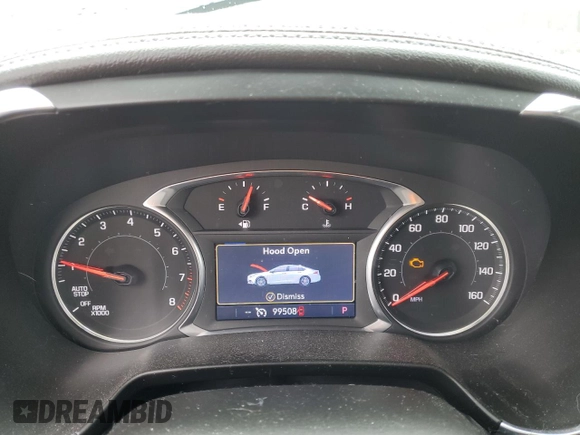 2020 Chevrolet Blazer LT with VIN 3GNKBJRS6LS620921, listed as a Copart auction lot 46975135 with 99,508 mi miles and Salvage title. Bid and sale history available at DreamBid. Image 9.