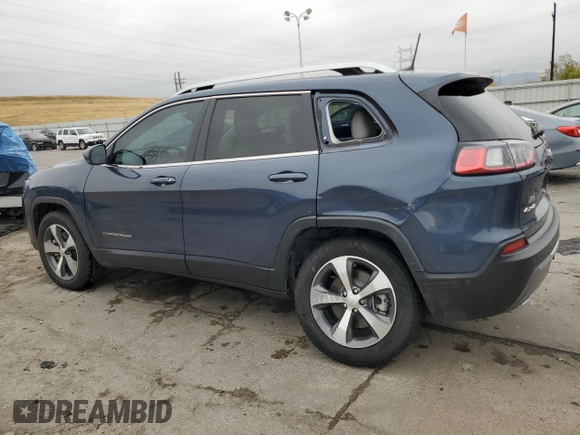 2021 Jeep Cherokee Limited z VIN 1C4PJMDN8MD160957, wystawiony jako Copart lot #76568264 z przebiegiem 38 878 mil mil oraz Szkoda całkowita • Salvage title. Historia ofert i sprzedaży dostępna na DreamBid. Obrazek 2.