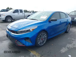 2022 Kia Forte GT with VIN 3KPF44AC1NE464699, listed as a IAAI auction lot 40966852 with 51,562 mi miles. Bid and sale history available at carsss.com. Image 2.