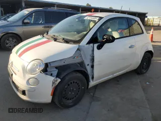 2016 FIAT 500 Pop z VIN 3C3CFFAR3GT133719, wystawiony jako Copart lot #42154485 z przebiegiem 104 011 mil mil oraz Czysty tytuł • Clean title. Historia ofert i sprzedaży dostępna na DreamBid. Obrazek 1.