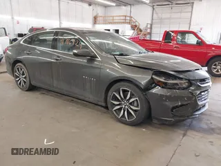 2018 Chevrolet Malibu LT with VIN 1G1ZD5ST6JF228673, listed as a IAAI auction lot 41786724 with 128,465 mi miles. Bid and sale history available at carsss.com. Image 1.