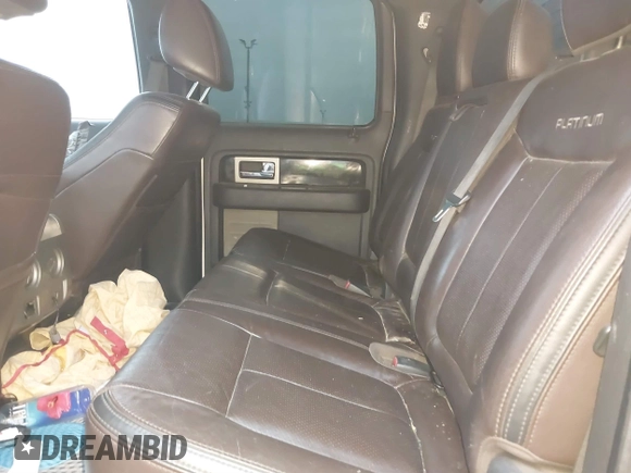 2011 Ford F-150 XLT with VIN 1FTFW1ET7BFB16524, listed as a IAAI auction lot 41729414 with 134,924 mi miles. Bid and sale history available at carsss.com. Image 8.