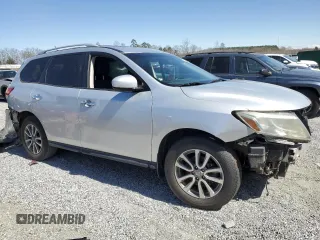 2013 Nissan Pathfinder SL with VIN 5N1AR2MM6DC673040, listed as a Copart auction lot 50086285 with 116,073 mi miles and Salvage Title. Bid and sale history available at carsss.com. Image 4.