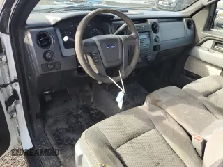 2013 Ford F-150 XL with VIN 1FTNF1CF0DKE06901, listed as a Copart auction lot 47485325 with 295,340 mi miles and Salvage Title. Bid and sale history available at carsss.com. Image 8.