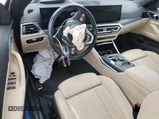 2024 BMW 4 Series 430i with VIN WBA23AT05RCN97995, listed as a Copart auction lot 89246165 with 14,463 mi miles and Salvage title. Bid and sale history available at DreamBid. Image 8.