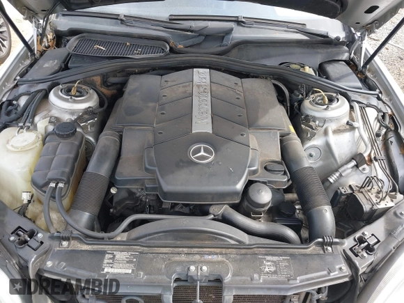 2002 Mercedes-Benz S-Class 4.3L with VIN WDBNG70J12A297441, listed as a IAAI auction lot 41712493 with 183,280 mi miles. Bid and sale history available at carsss.com. Image 10.