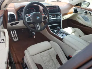 2020 BMW M8 Competition with VIN WBSAE0C01LBM08459, listed as a Copart auction lot 45227915 with 42,421 mi miles and Salvage Title. Bid and sale history available at carsss.com. Image 8.