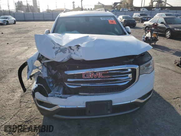 2019 GMC Acadia SLT with VIN 1GKKNMLS4KZ143180, listed as a Copart auction lot 42504945 with 0 mi miles and Salvage Title. Bid and sale history available at carsss.com. Image 5.