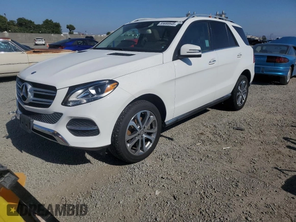2016 Mercedes-Benz GLE 350 with VIN 4JGDA5JB0GA635229, listed as a Copart auction lot 55688945 with 107,700 mi miles and Clean title. Bid and sale history available at DreamBid. Image 1.