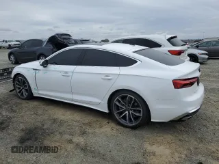 2023 Audi A5 Sportback S line Premium z VIN WAUDACF57PA040676, wystawiony jako Copart lot #47585115 z przebiegiem 35 424 mil mil oraz Szkoda całkowita • Salvage title. Historia ofert i sprzedaży dostępna na DreamBid. Obrazek 2.