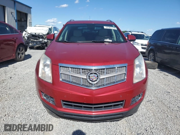 2010 Cadillac SRX Premium Collection with VIN 3GYFNCEY0AS656036, listed as a Copart auction lot 57501715 with 78,470 mi miles and Salvage title. Bid and sale history available at DreamBid. Image 5.