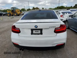 2015 BMW 2 Series 228i with VIN WBA1F5C52FV256611, listed as a Copart auction lot 49412993 with 0 mi miles. Bid and sale history available at carsss.com. Image 6.