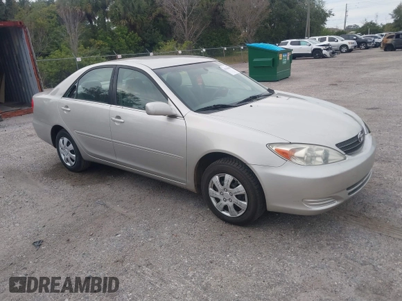 2004 Toyota Camry LE with VIN 4T1BE32K34U824059, listed as a IAAI auction lot 41344406 with 172,003 mi miles and . Bid and sale history available at DreamBid. Image 1.