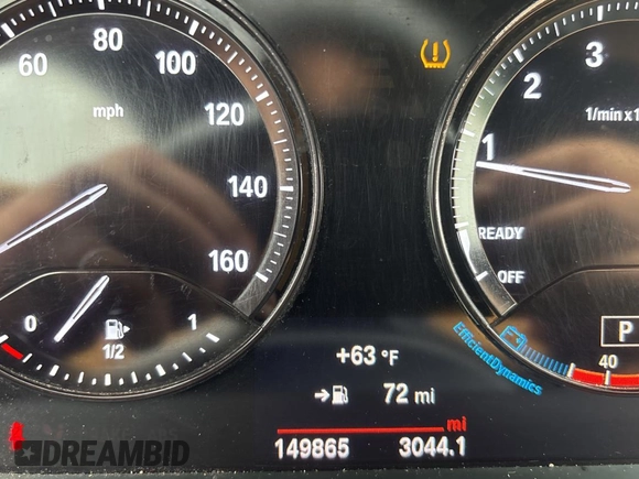 2018 BMW X1 sDrive28i with VIN WBXHU7C38J5L08773, listed as a Copart auction lot 55470955 with 149,885 mi miles and Clean Title. Bid and sale history available at DreamBid. Image 8.