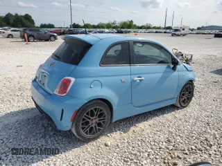 2017 FIAT 500 Abarth z VIN 3C3CFFFH3HT580312, wystawiony jako Copart lot #52361935 z przebiegiem 70 917 mil mil oraz Szkody całkowita. Historia ofert i sprzedaży dostępna na DreamBid. Obrazek 3.