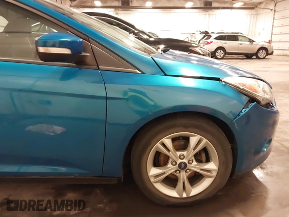 2014 Ford Focus SE with VIN 1FADP3F27EL116704, listed as a IAAI auction lot 41790909 with 78,236 mi miles. Bid and sale history available at carsss.com. Image 17.
