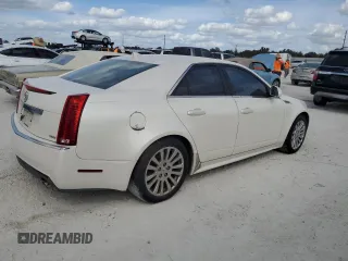 2010 Cadillac CTS Performance with VIN 1G6DL5EV2A0118761, listed as a Copart auction lot 76418284 with Not Provided miles and Salvage Title. Bid and sale history available at carsss.com. Image 3.