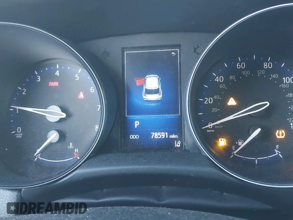 2018 Toyota C-HR XLE with VIN JTNKHMBX5J1009321, listed as a IAAI auction lot 41458806 with 78,591 mi miles. Bid and sale history available at carsss.com. Image 16.