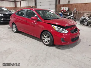 2017 Hyundai Accent Value Edition with VIN KMHCT4AE9HU248740, listed as a IAAI auction lot 41819353 with NaN miles. Bid and sale history available at carsss.com. Image 1.