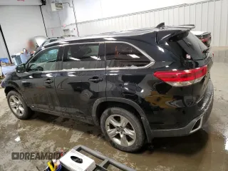 2019 Toyota Highlander Hybrid Limited with VIN 5TDDGRFH7KS053812, listed as a Copart auction lot 51687295 with 77,700 mi miles and Salvage title. Bid and sale history available at DreamBid. Image 2.