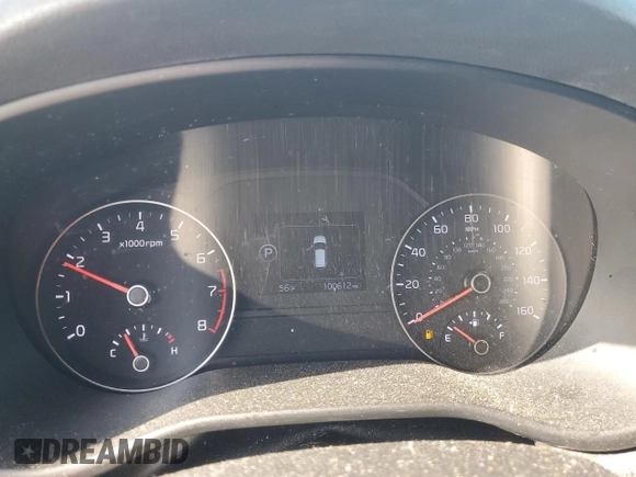 2018 Kia Sportage EX with VIN KNDPNCAC3J7319878, listed as a Copart auction lot 52171425 with 100,612 mi miles and Salvage title. Bid and sale history available at DreamBid. Image 9.