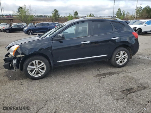 2012 Nissan Rogue SV with VIN JN8AS5MTXCW612258, listed as a Copart auction lot 50710555 with 187,320 mi miles and Salvage Title. Bid and sale history available at carsss.com. Image 1.