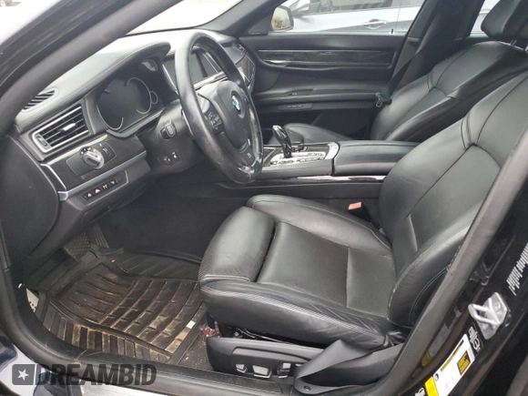 2014 BMW 7 Series 750i xDrive with VIN WBAYB6C52ED224729, listed as a Copart auction lot 77781224 with 0 mi miles and Salvage Title. Bid and sale history available at carsss.com. Image 7.
