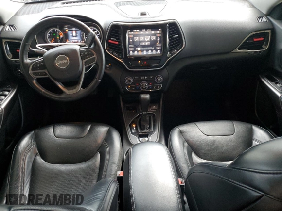 2019 Jeep Cherokee Limited with VIN 1C4PJLDB8KD346205, listed as a Copart auction lot 55936465 with 126,114 mi miles and Salvage title. Bid and sale history available at DreamBid. Image 8.