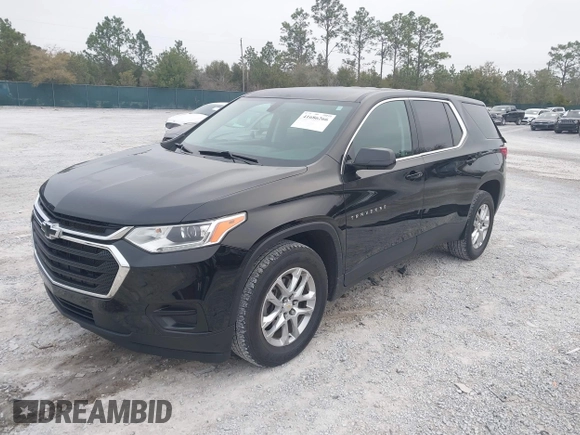 2020 Chevrolet Traverse LS with VIN 1GNEVFKW7LJ114417, listed as a IAAI auction lot 41686266 with 63,315 mi miles. Bid and sale history available at carsss.com. Image 2.