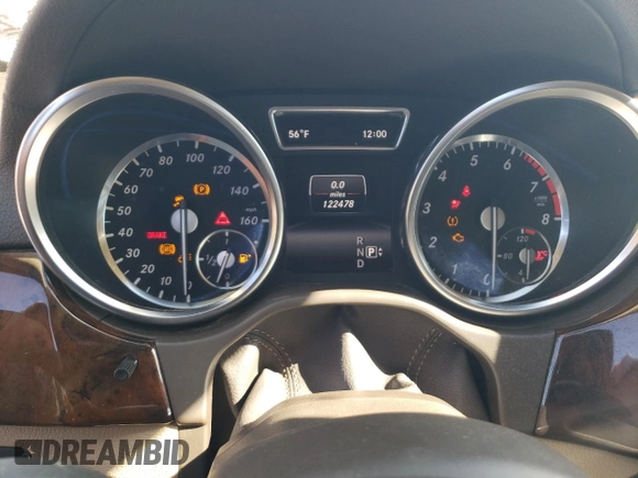 2015 Mercedes-Benz M 400 with VIN 4JGDA5GB1FA503733, listed as a Copart auction lot 42324685 with 122,478 mi miles and Clean Title. Bid and sale history available at DreamBid. Image 9.