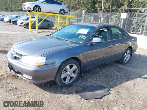 2003 Acura TL Type S with VIN 19UUA56853A005820, listed as a IAAI auction lot 41957844 with 138,708 mi miles. Bid and sale history available at carsss.com. Image 17.