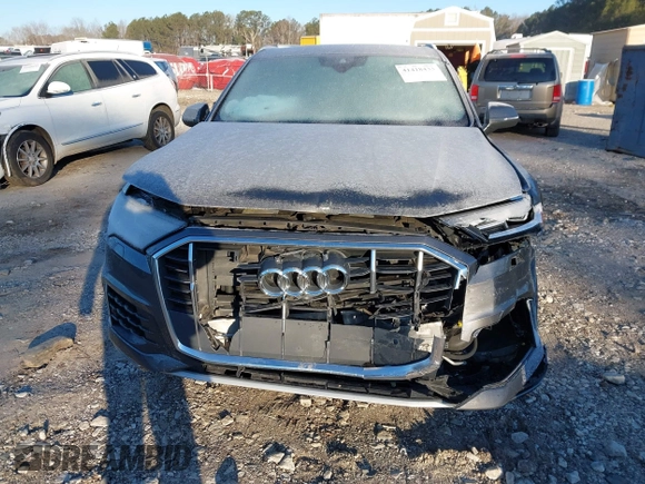 2020 Audi Q7 Premium with VIN WA1AJAF74LD009951, listed as a IAAI auction lot 41418433 with 58,291 mi miles. Bid and sale history available at carsss.com. Image 13.