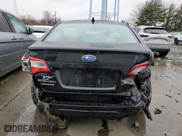 2019 Subaru Legacy Premium with VIN 4S3BNAF60K3015921, listed as a Copart auction lot 39510383 with 45,574 mi miles. Bid and sale history available at carsss.com. Image 6.