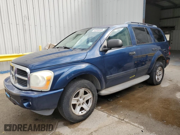 2004 Dodge Durango SLT с VIN 1D4HD48D64F229343, выставлен на аукционе Copart как лот 63346445 с пробегом 118 375 миль миль и На запчасти • Non repairable. История ставок и продаж доступна на DreamBid. Изображение 1.