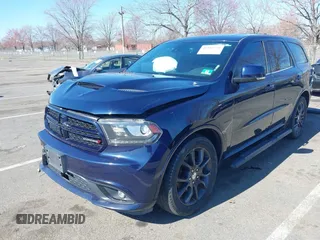 2016 Dodge Durango R/T with VIN 1C4SDJCT3GC416609, listed as a IAAI auction lot 41888750 with 78,007 mi miles and . Bid and sale history available at DreamBid. Image 2.