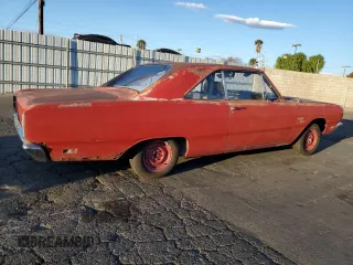 1969 Dodge Dart z VIN LL23A9B261455, wystawiony jako Copart lot #87534425 z przebiegiem 14 105 mil mil oraz Czysty tytuł • Clean title. Historia ofert i sprzedaży dostępna na DreamBid. Obrazek 3.