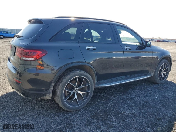 2021 Mercedes-Benz GLC with VIN W1N0G8EBXMV279320, listed as a Copart auction lot 52293805 with 72,943 mi miles and Clean Title. Bid and sale history available at carsss.com. Image 3.