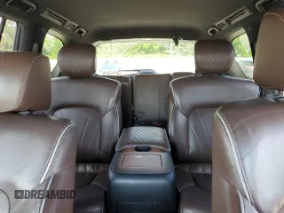 2016 Infiniti QX80 Limited with VIN JN8AZ2NE3G9120976, listed as a Copart auction lot 56722355 with 123,144 mi miles and Salvage title. Bid and sale history available at DreamBid. Image 10.