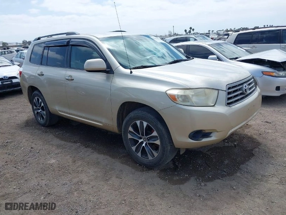 2008 Toyota Highlander with VIN JTEDS41A082052606, listed as a IAAI auction lot 42053298 with 169,673 mi miles. Bid and sale history available at carsss.com. Image 1.