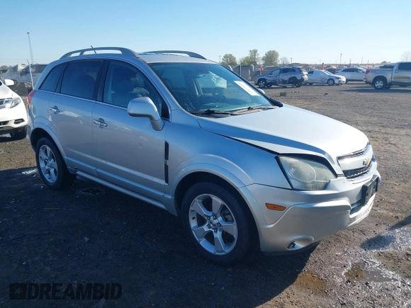 2014 Chevrolet Captiva Sport LT with VIN 3GNAL3EK7ES667758, listed as a IAAI auction lot 41859889 with 145,517 mi miles. Bid and sale history available at carsss.com. Image 1.