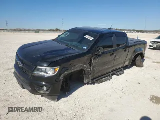 2019 Chevrolet Colorado 4WD Z71 with VIN 1GCGTDEN2K1289333, listed as a Copart auction lot 88326895 with 52,010 mi miles and Salvage Title. Bid and sale history available at carsss.com. Image 1.