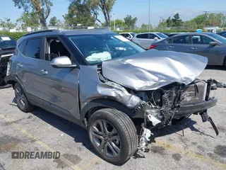 2021 Kia Seltos S with VIN KNDEU2AA8M7225051, listed as a IAAI auction lot 42277565 with 47,058 mi miles and . Bid and sale history available at DreamBid. Image 1.