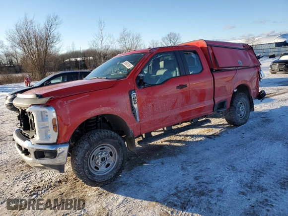 2024 Ford F-250 XL with VIN 1FT7X2BA2REE75404, listed as a Copart auction lot 88600105 with 5,946 mi miles and Salvage title. Bid and sale history available at DreamBid. Image 1.